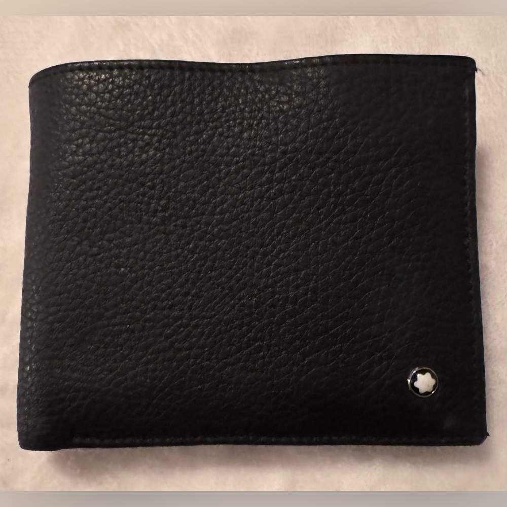 Mont Blanc Meisterstück Soft Grain 6cc Black Leather Wallet